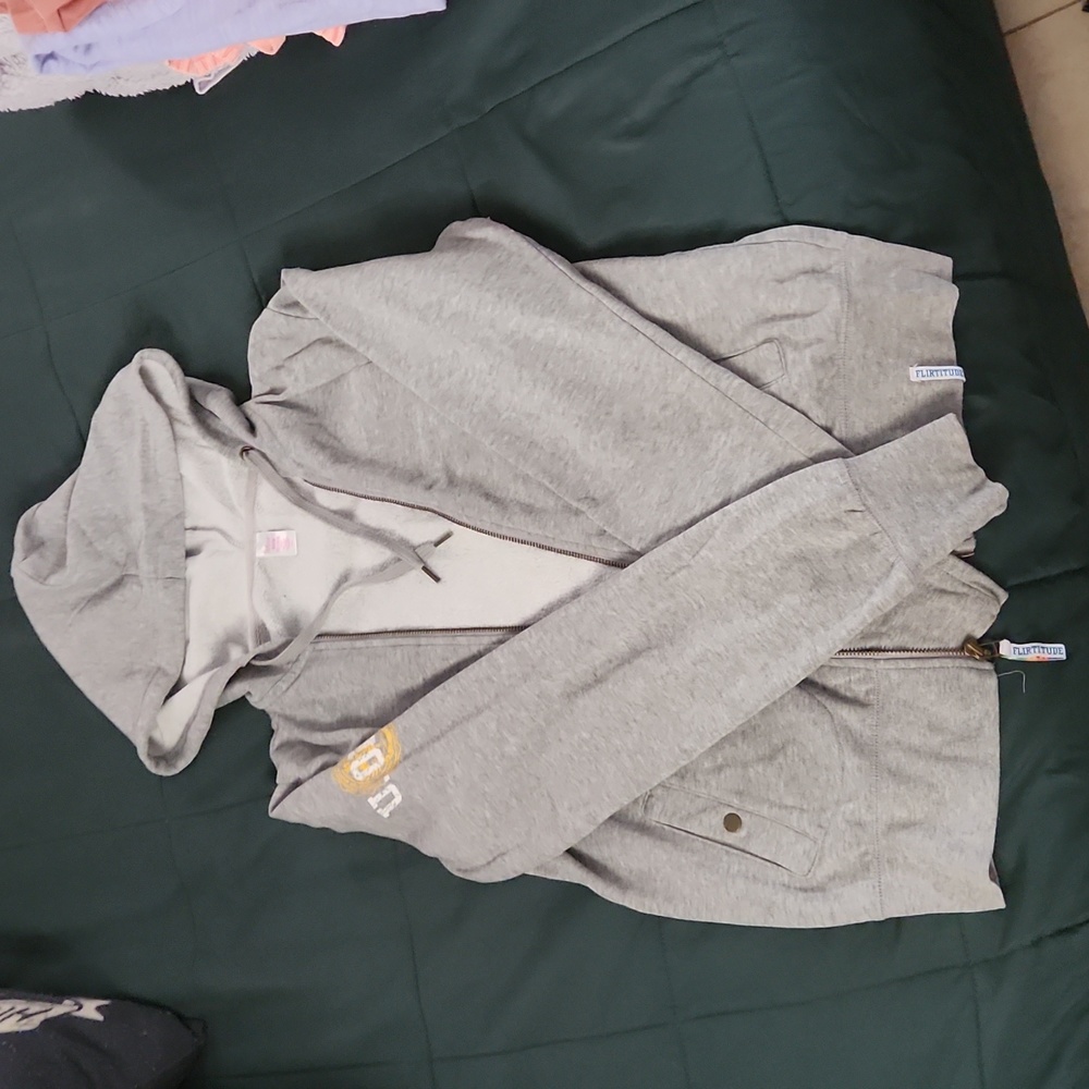 Zip up hoodie